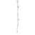 MC253872 Vickerman - 6 ft Clear Christmas Garland - Unlit