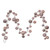 N250358 Vickerman - 10 ft Rose Gold Christmas Garland - Unlit