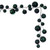 N250374 Vickerman - 10 ft Midnight Green Christmas Garland - Unlit
