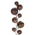 N250376 Vickerman - 10 ft Mocha Christmas Garland - Unlit