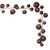 Vickerman N250376 Vickerman - 10 ft Mocha Christmas Garland - Unlit 