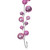 Vickerman N250379 Vickerman - 10 ft Pink Christmas Garland - Unlit 