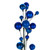 N250102 Vickerman - 6 ft Blue Christmas Garland - Unlit
