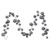 Vickerman N250387 Vickerman - 10 ft Pewter Christmas Garland - Unlit 