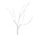 X250506LED Vickerman - 6 ft White Christmas Garland - Pre-Lit LED
