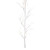 Vickerman X250506LED Vickerman - 6 ft White Christmas Garland - Pre-Lit LED 