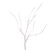 Vickerman X250506LED Vickerman - 6 ft White Christmas Garland - Pre-Lit LED 