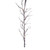 Vickerman X250606LED Vickerman - 6 ft Brown Christmas Garland - Pre-Lit LED 
