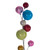 N250394 Vickerman - 10 ft Multicolor Christmas Garland - Unlit