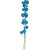 Vickerman N250112 Vickerman - 6 ft Turquoise Christmas Garland - Unlit 