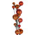 N250118 Vickerman - 6 ft Burnished Orange Christmas Garland - Unlit