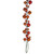 Vickerman N250118 Vickerman - 6 ft Burnished Orange Christmas Garland - Unlit 
