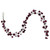 N250119 Vickerman - 6 ft Wine Christmas Garland - Unlit