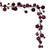Vickerman N250119 Vickerman - 6 ft Wine Christmas Garland - Unlit 