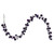 Vickerman N250126 Vickerman - 6 ft Plum Christmas Garland - Unlit 