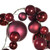 N250719 Vickerman - 6 ft Wine Christmas Garland - Unlit