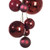 N250719 Vickerman - 6 ft Wine Christmas Garland - Unlit