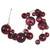 N250719 Vickerman - 6 ft Wine Christmas Garland - Unlit