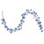 N250129 Vickerman - 6 ft Periwinkle Christmas Garland - Unlit
