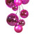 Vickerman N250759 Vickerman - 6 ft Hot Pink Christmas Garland - Unlit 