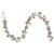 N250138 Vickerman - 6 ft Champagne Christmas Garland - Unlit