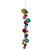 N250794 Vickerman - 6 ft Multicolor Christmas Garland - Unlit