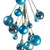 Vickerman N250152 Vickerman - 6 ft Denim Blue Christmas Garland - Unlit 