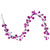 N250159 Vickerman - 6 ft Hot Pink Christmas Garland - Unlit