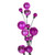 Vickerman N250159 Vickerman - 6 ft Hot Pink Christmas Garland - Unlit 