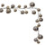 N251338 Vickerman - 10 ft Champagne Christmas Garland - Unlit