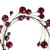 Vickerman N250163 Vickerman - 6 ft Crimson Red Christmas Garland - Unlit 