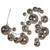 N251707 Vickerman - 6 ft Silver Christmas Garland - Unlit