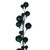 N250174 Vickerman - 6 ft Midnight Green Christmas Garland - Unlit