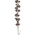 Vickerman N250176 Vickerman - 6 ft Mocha Christmas Garland - Unlit 