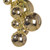 N251738 Vickerman - 6 ft Champagne Christmas Garland - Unlit
