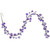 N250186 Vickerman - 6 ft Lavender Christmas Garland - Unlit