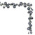 N250187 Vickerman - 6 ft Pewter Christmas Garland - Unlit