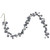 N250187 Vickerman - 6 ft Pewter Christmas Garland - Unlit