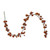 N250188 Vickerman - 6 ft Copper Christmas Garland - Unlit