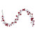 Vickerman N250191 Vickerman - 6 ft Red/White Christmas Garland - Unlit 