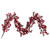Vickerman P240772 Vickerman - 72 in. Red Christmas Garland - Unlit 