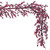 P241172 Vickerman - 72 in. Red/Burgundy Christmas Garland - Unlit