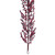 P241172 Vickerman - 72 in. Red/Burgundy Christmas Garland - Unlit