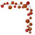 N250318 Vickerman - 10 ft Burnished Orange Christmas Garland - Unlit