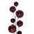 N250319 Vickerman - 10 ft Wine Christmas Garland - Unlit