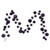 Vickerman N250326 Vickerman - 10 ft Plum Christmas Garland - Unlit 
