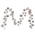 N250343 Vickerman - 10 ft Oat Christmas Garland - Unlit