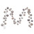 Vickerman N250343 Vickerman - 10 ft Oat Christmas Garland - Unlit 