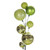 N250354 Vickerman - 10 ft Celadon Christmas Garland - Unlit