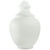 27" White Acorn Street Lamp Globe with 8" Neck Base